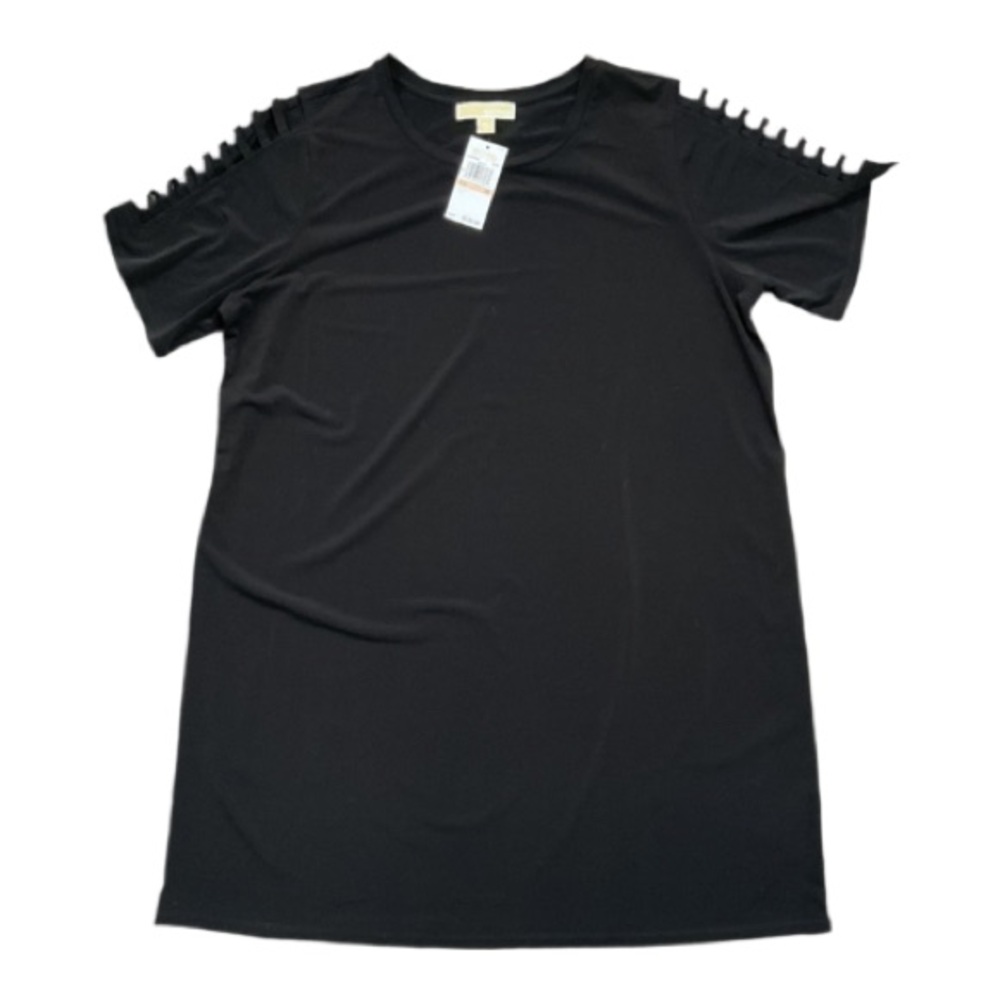 Michael Kors Black Short Sleeve Dress with Cutout Details Women’s Size 2x